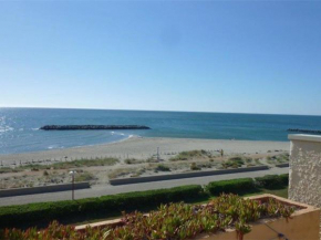 Appartement T3 face à la mer avec terrasse panoramique et parking privé - Le Barcarès - FR-1-81-466